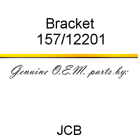 Bracket 157/12201