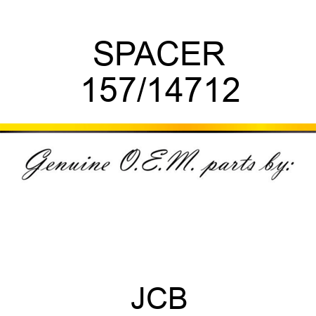 SPACER 157/14712
