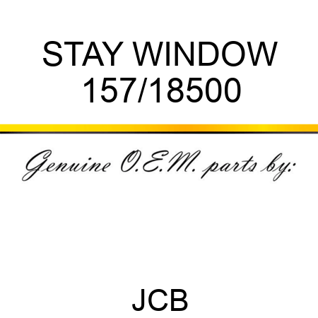 STAY WINDOW 157/18500