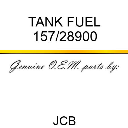 TANK FUEL 157/28900