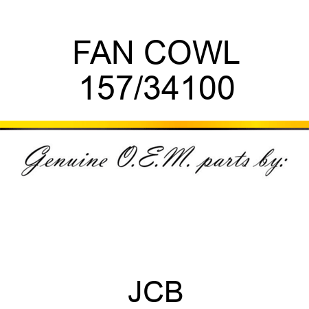 FAN COWL 157/34100
