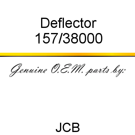 Deflector 157/38000