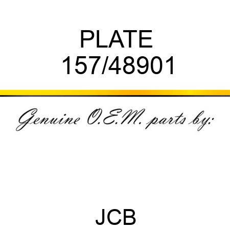 PLATE 157/48901