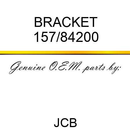 BRACKET 157/84200