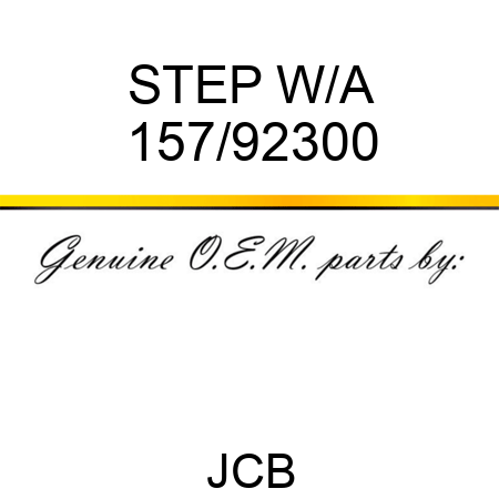 STEP W/A 157/92300