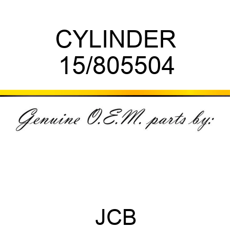 CYLINDER 15/805504