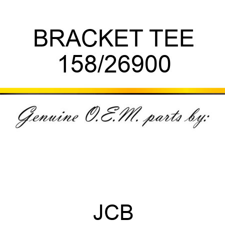 BRACKET TEE 158/26900