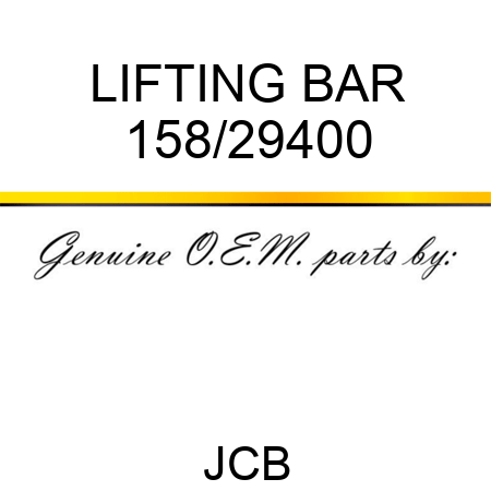 LIFTING BAR 158/29400