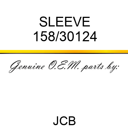 SLEEVE 158/30124