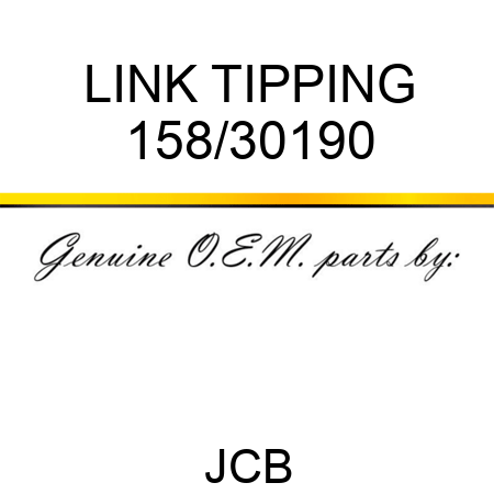 LINK TIPPING 158/30190