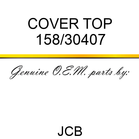 COVER TOP 158/30407
