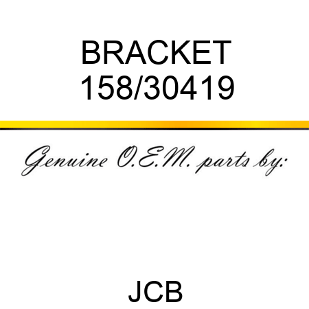 BRACKET 158/30419