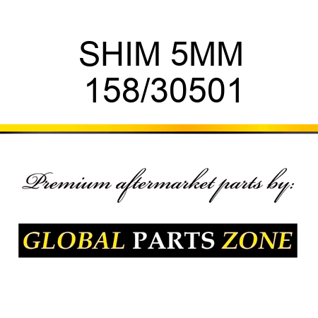 SHIM 5MM 158/30501