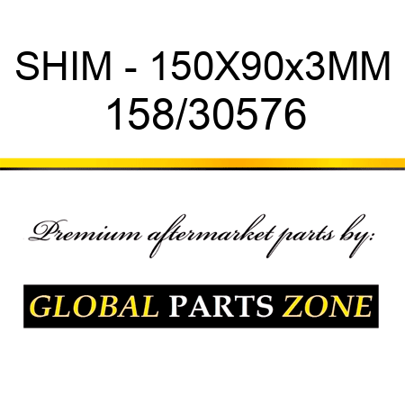 SHIM - 150X90x3MM 158/30576