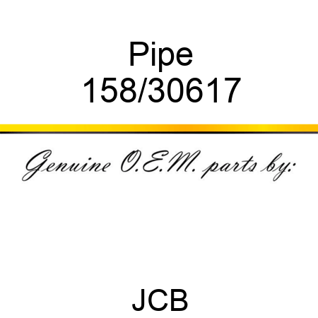 Pipe 158/30617