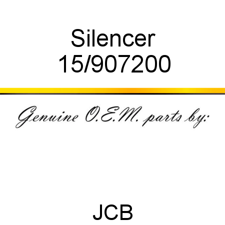 Silencer 15/907200