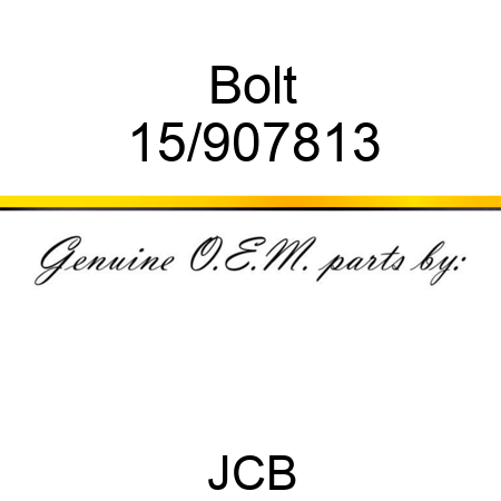 Bolt 15/907813