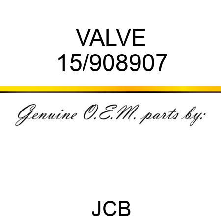 VALVE 15/908907