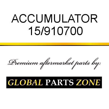 ACCUMULATOR 15/910700