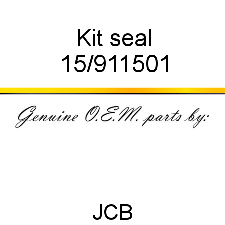 Kit, seal 15/911501