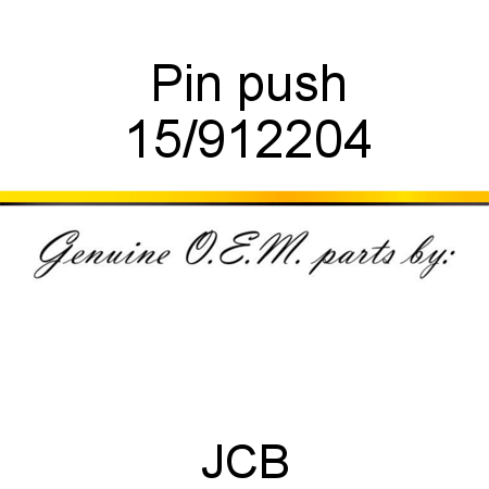 Pin, push 15/912204