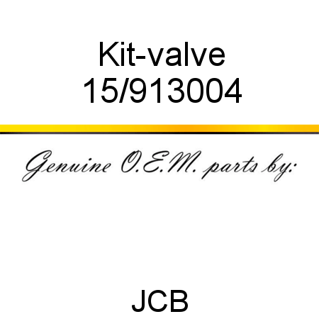 Kit-valve 15/913004