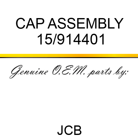 CAP ASSEMBLY 15/914401