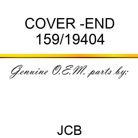 COVER -END 159/19404