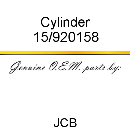 Cylinder 15/920158