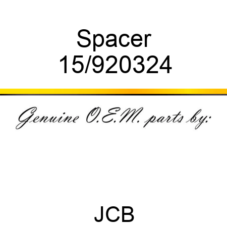 Spacer 15/920324
