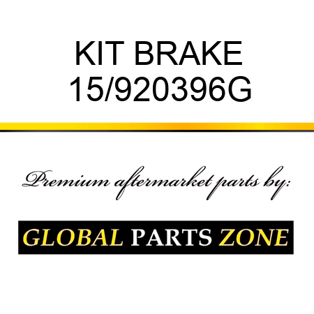 KIT BRAKE 15/920396G