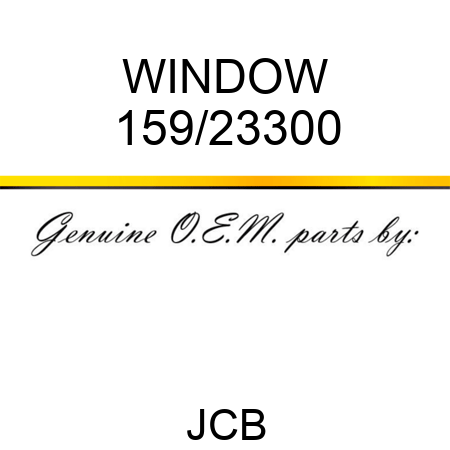 WINDOW 159/23300