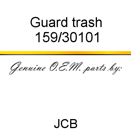 Guard, trash 159/30101