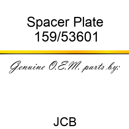 Spacer Plate 159/53601