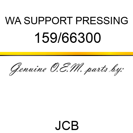 WA SUPPORT PRESSING 159/66300