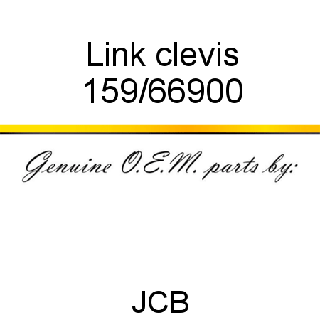 Link, clevis 159/66900