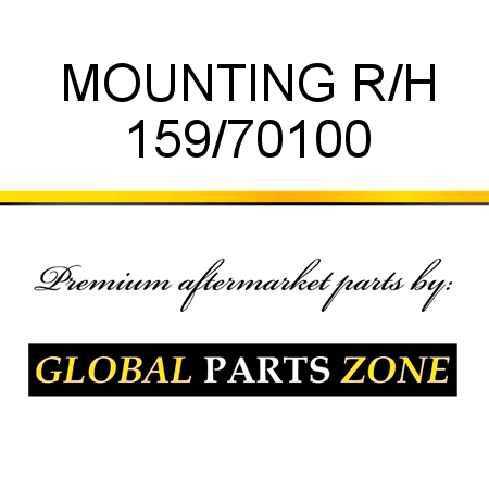 MOUNTING R/H 159/70100