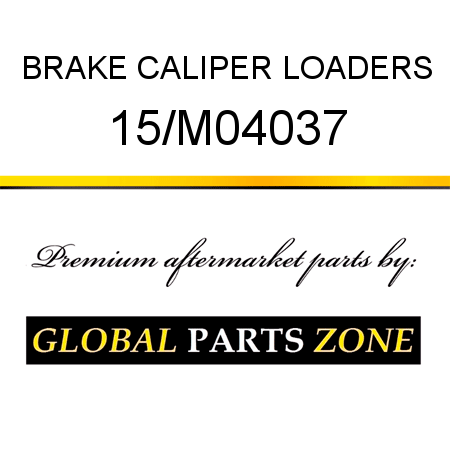 BRAKE CALIPER LOADERS 15/M04037