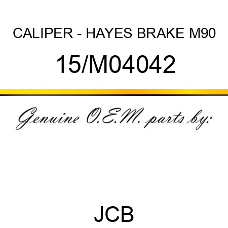 CALIPER - HAYES BRAKE M90 15/M04042