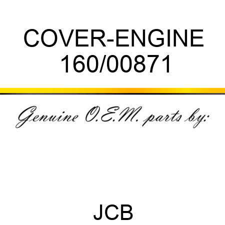 COVER-ENGINE 160/00871