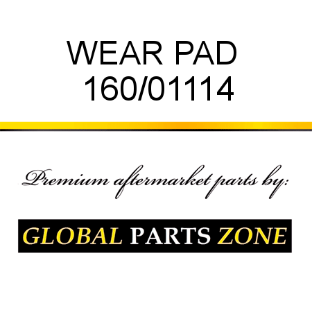 WEAR PAD  160/01114
