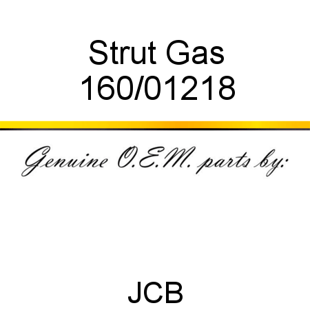 Strut, Gas 160/01218