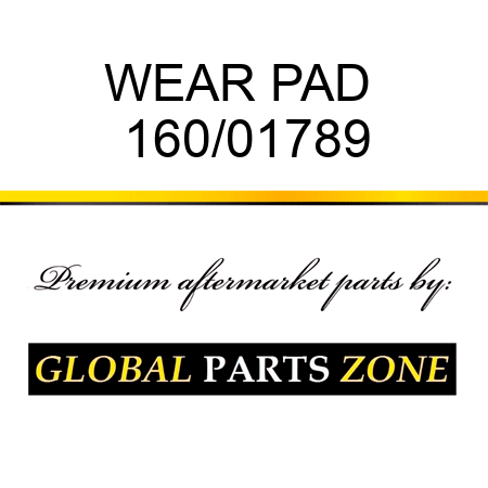 WEAR PAD  160/01789