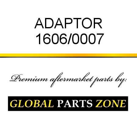 ADAPTOR 1606/0007