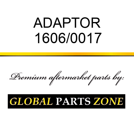 ADAPTOR 1606/0017