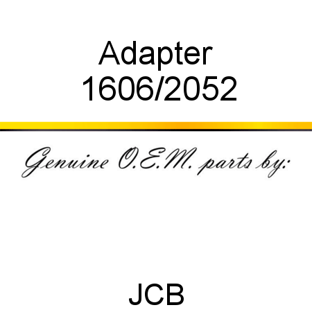 Adapter 1606/2052
