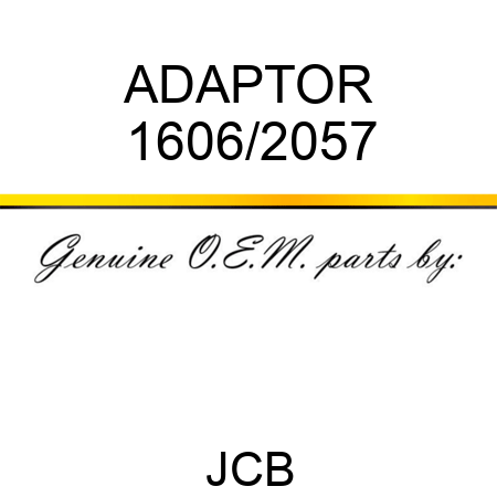 ADAPTOR 1606/2057