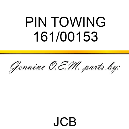 PIN TOWING 161/00153