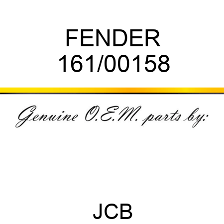 FENDER 161/00158