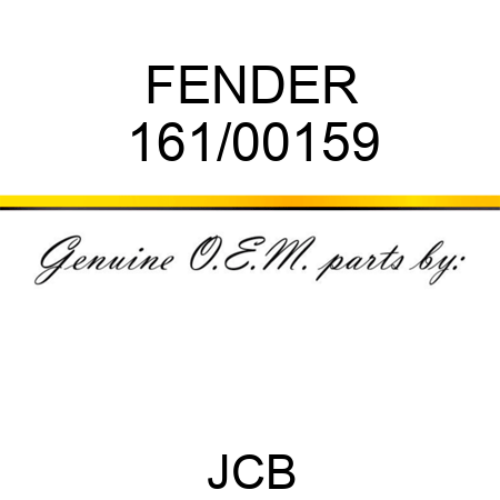 FENDER 161/00159